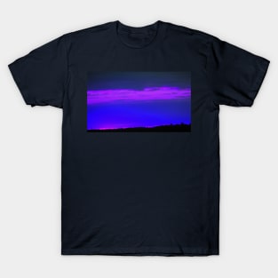 Purple Sky 2-Available As Art Prints-Mugs,Cases,Duvets,T Shirts,Stickers,etc T-Shirt